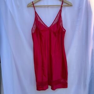 Vintage Victoria’s Secret Red Slip Dress